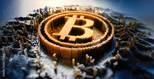 Bitcoin - Zukunft - Währung photo