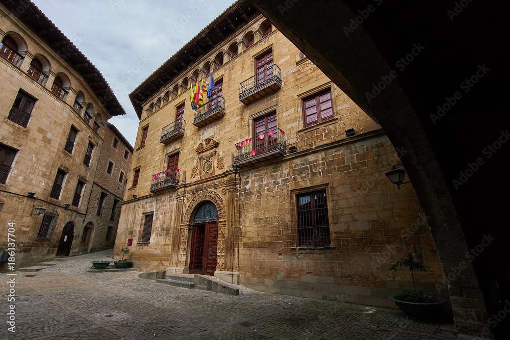 Sos del Rey Catolico medieval village in Zaragoza province, Spain