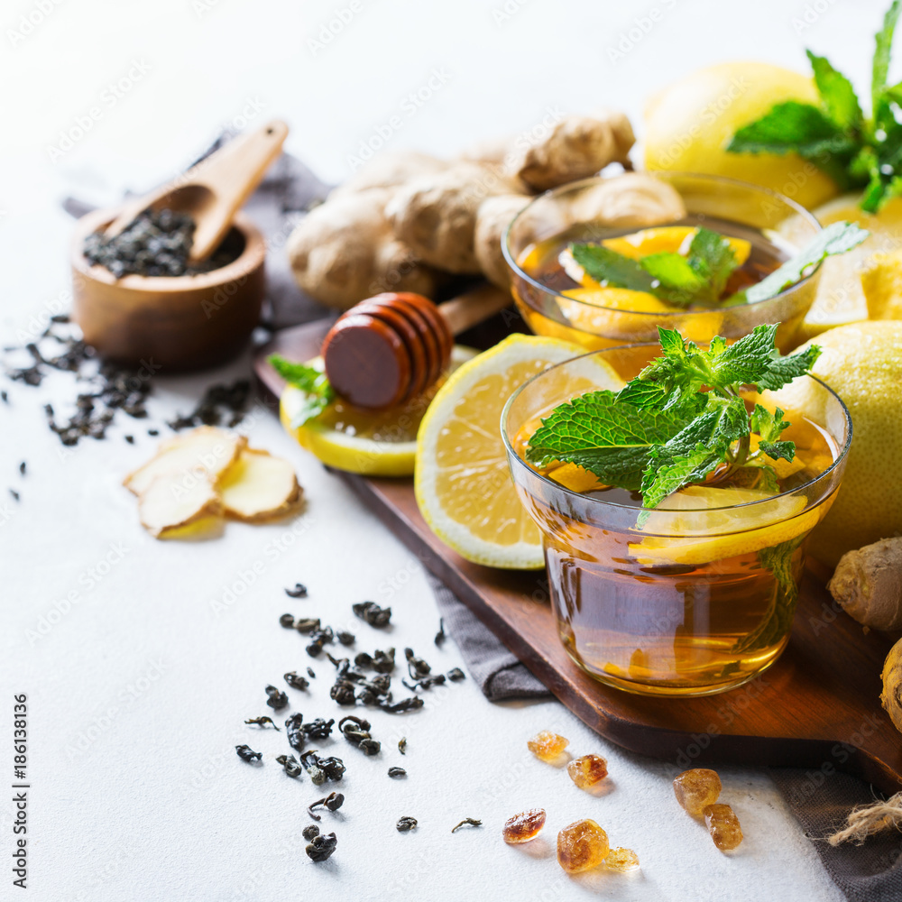 Japanese chinese tea teapot lemon ginger mint Japanese chinese tea teapot lemon ginger mint