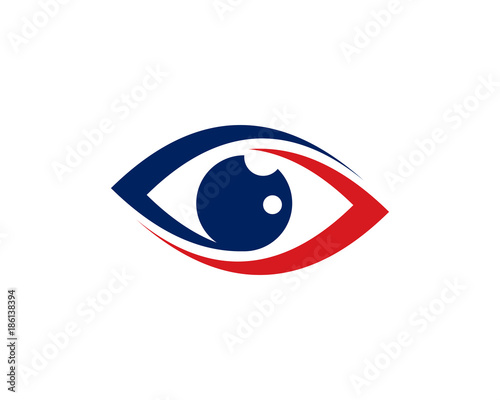eye care logo template