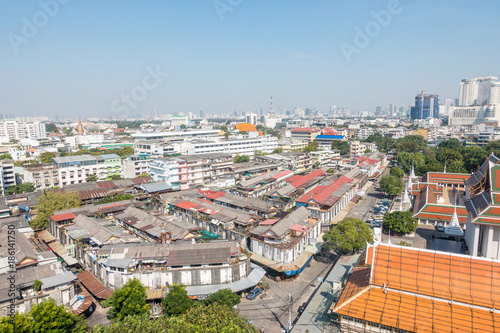 View of Bangkok from the Golden Mount at Wat Saket