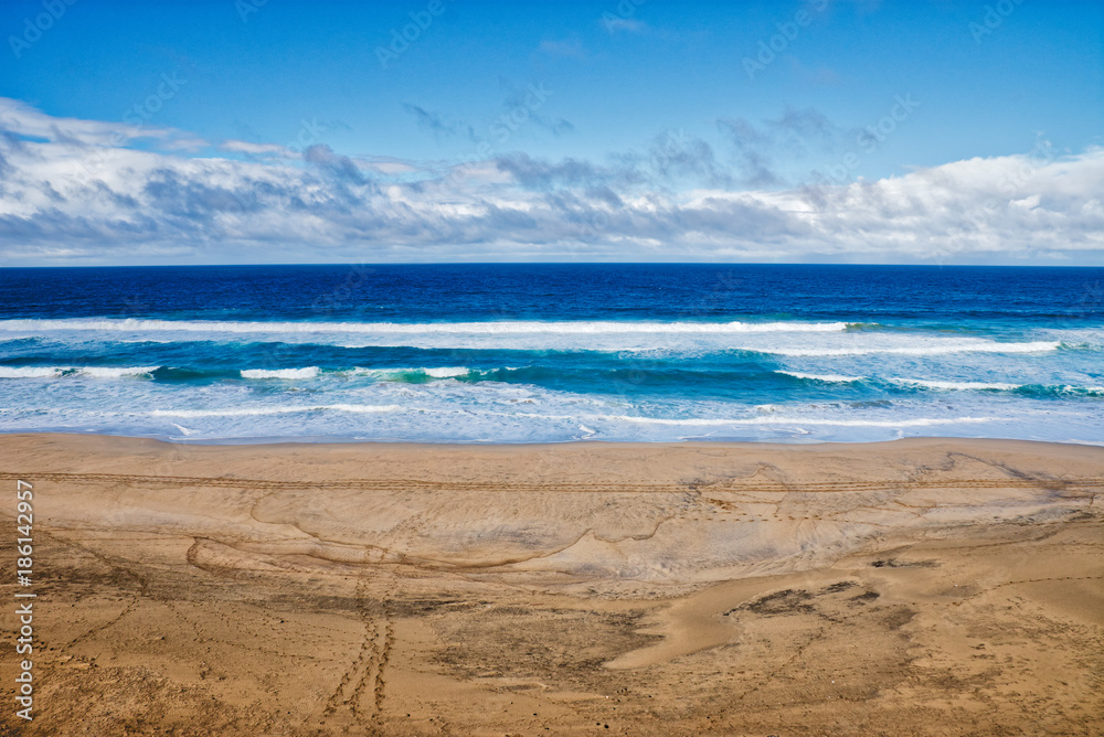 When land meet the ocean
