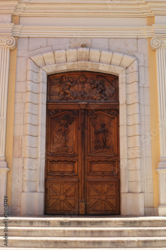Entrance into church