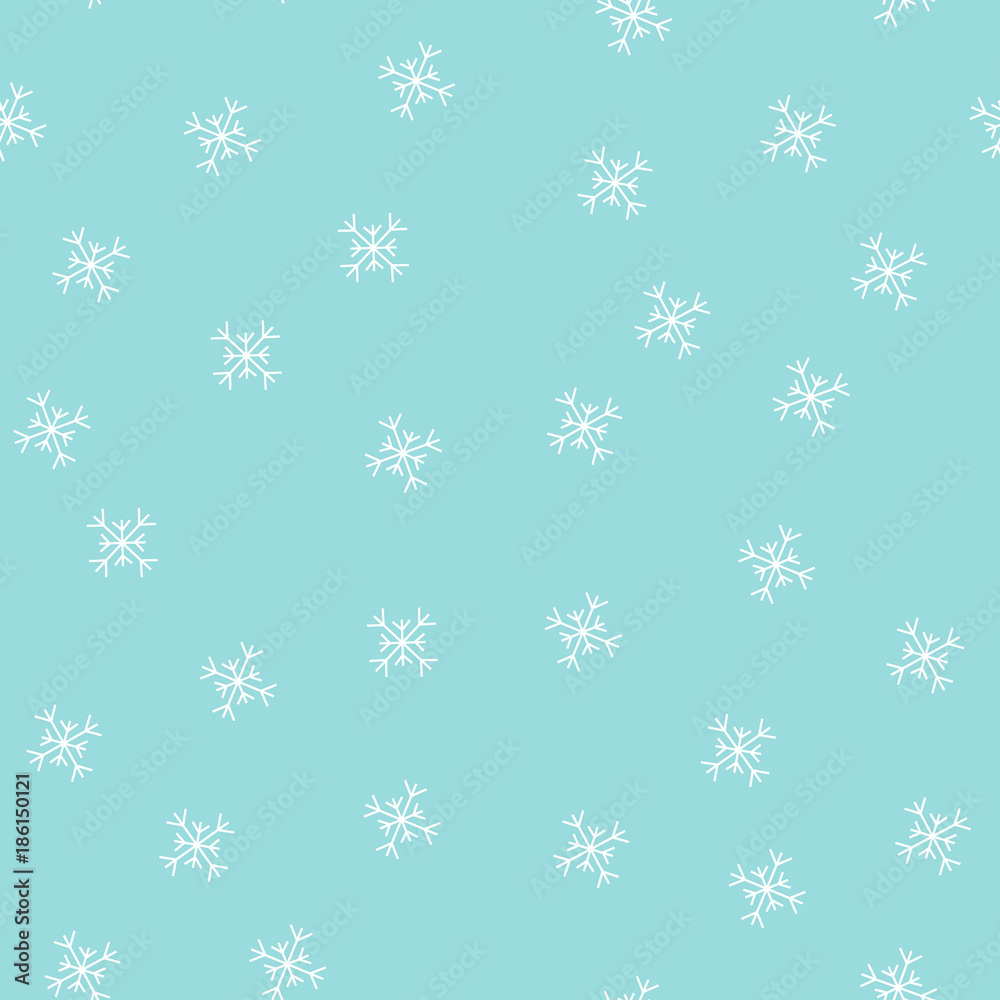 Snow pattern. Winter snowflakes background, seamless pattern. Illustration Snow pattern. Winter snowflakes background, seamless pattern. Illustration