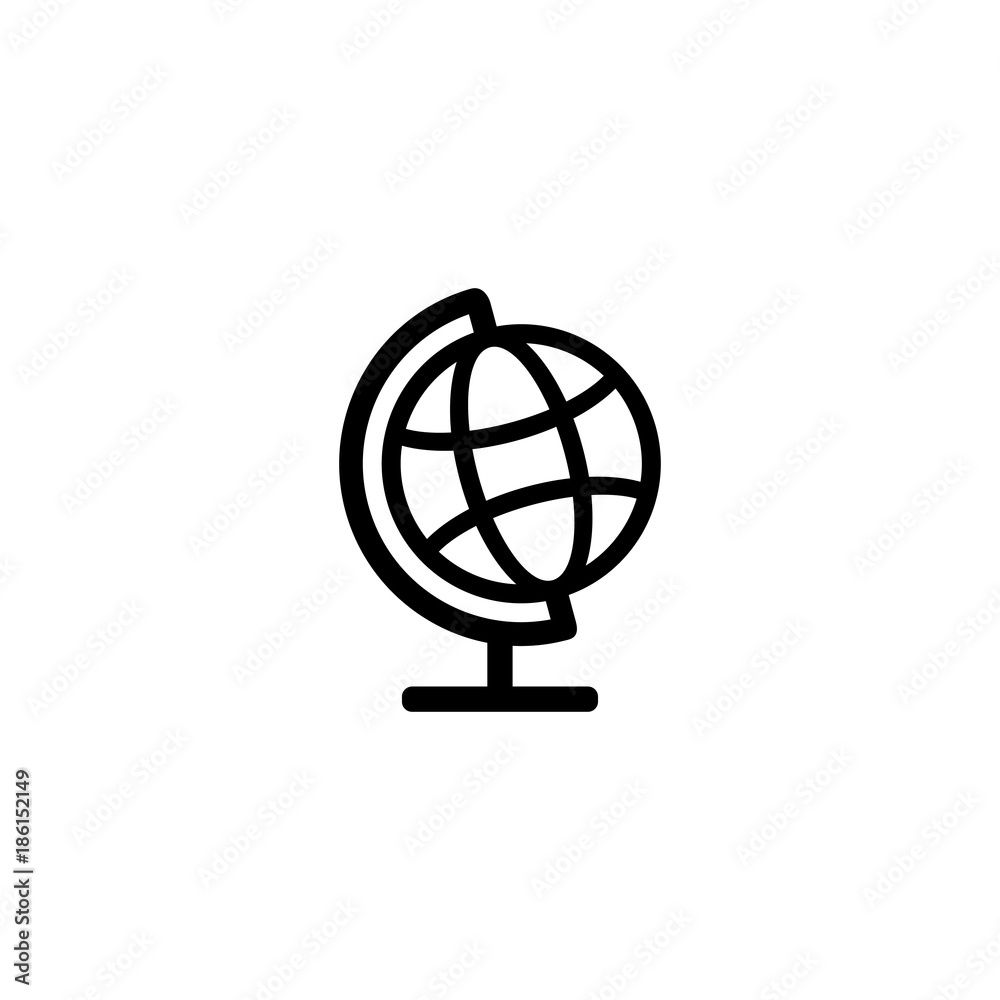 Qlobe vector icon Qlobe vector icon
