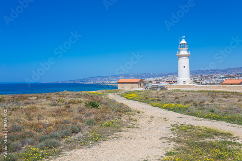Old lighthouse in Pafos, Cyprus
