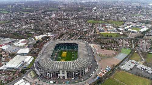Принти на полотні London, UK - DECEMBER 20 : Twickenham Rugby Stadium on December 20, 2017