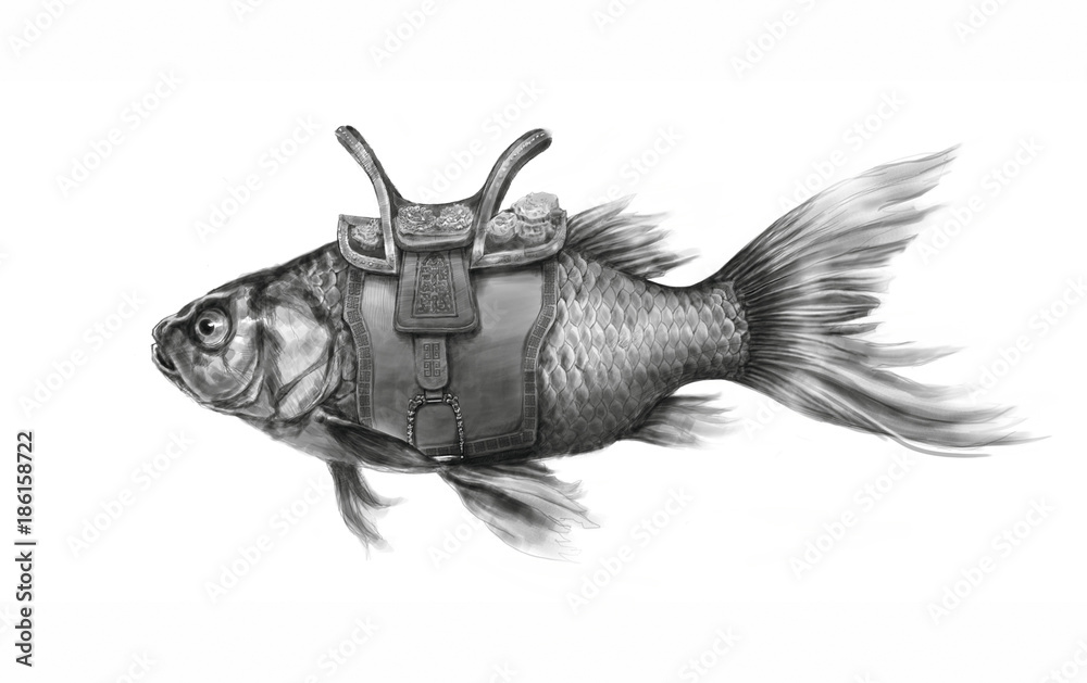 Fototapeta premium Fish with saddle