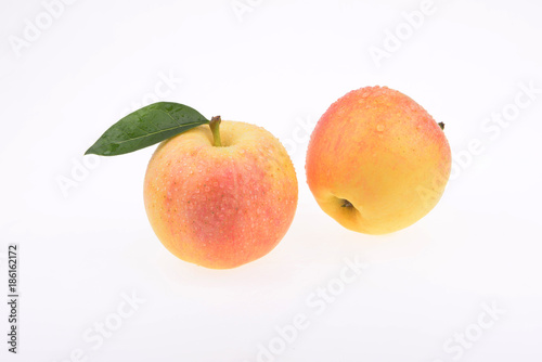 Fresh apple isolated on a white background