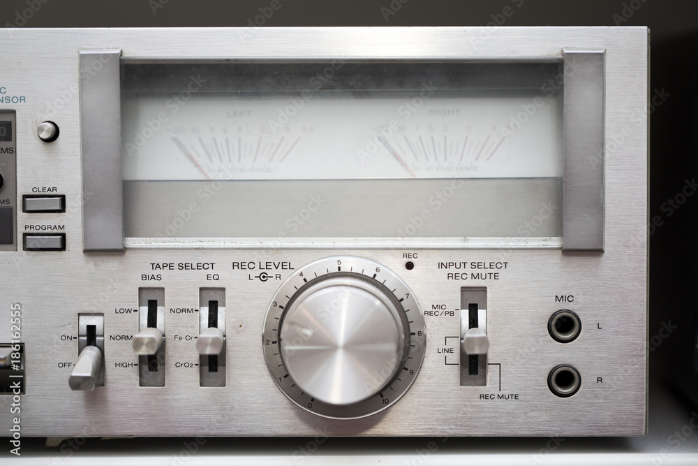 Obraz premium Retro Cassette Player