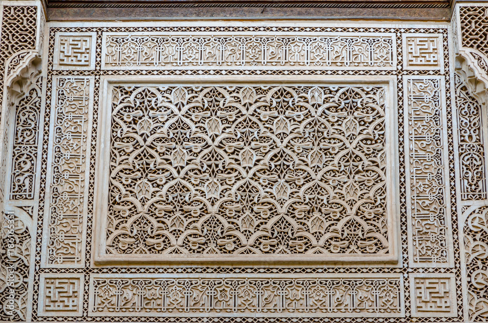 Pattern in Moroccan style. Islamic traditional ornament.