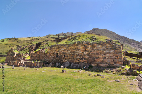 Chavín de Huántar  -  an archaeological site in Peru. 
 photo