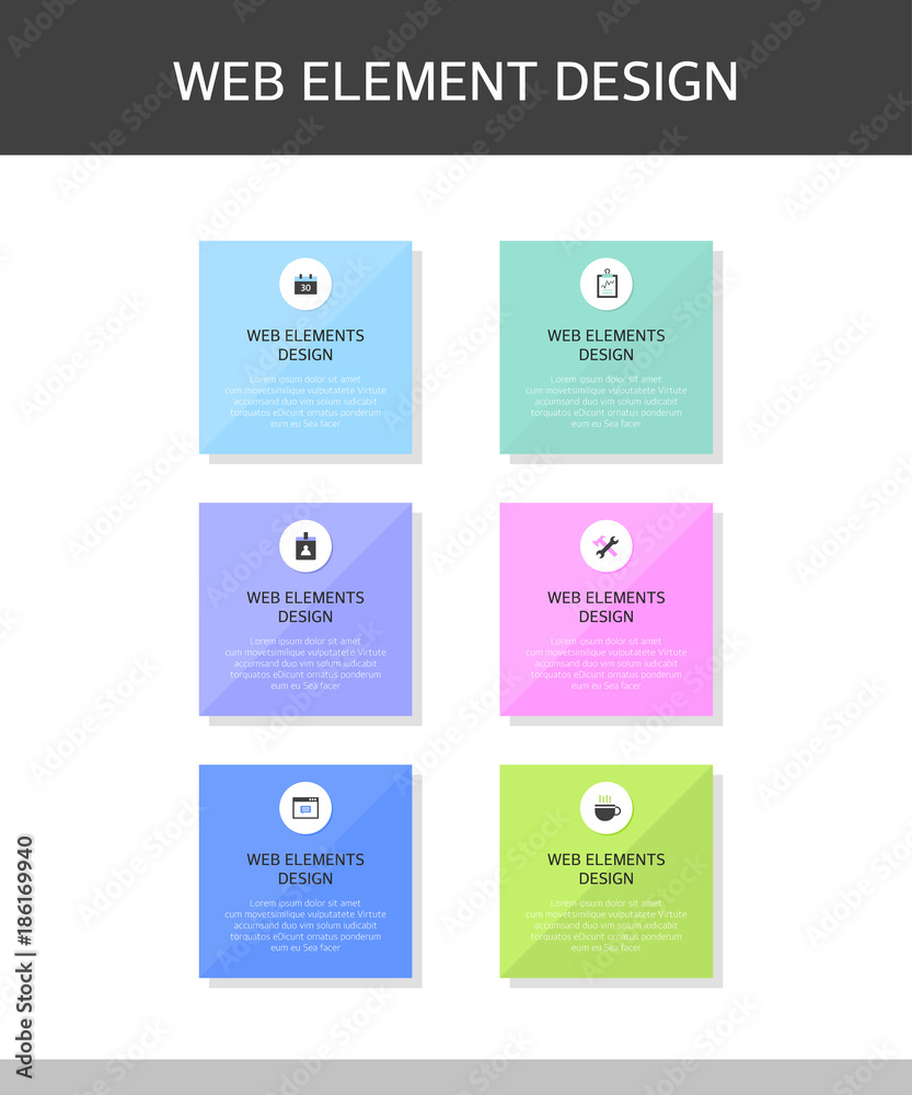 Web Elements Design Set