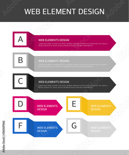 Web Elements Design Set © DAWOOL