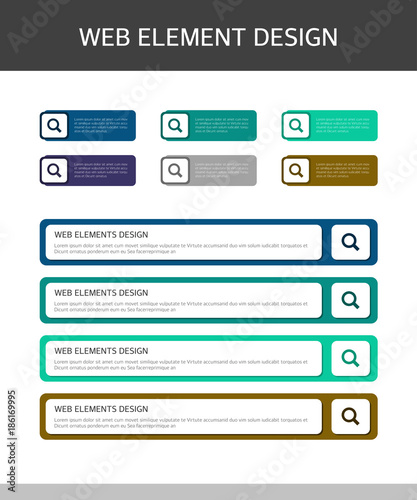 Web Elements Design Set