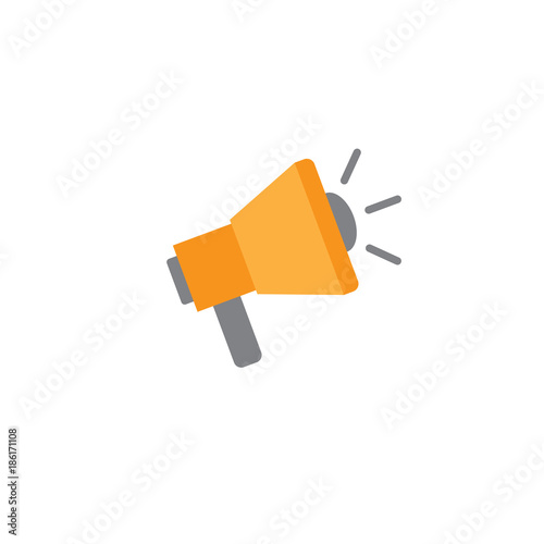 Brand Ambassador Icon with Megaphone, & Influencer Marketing Representative