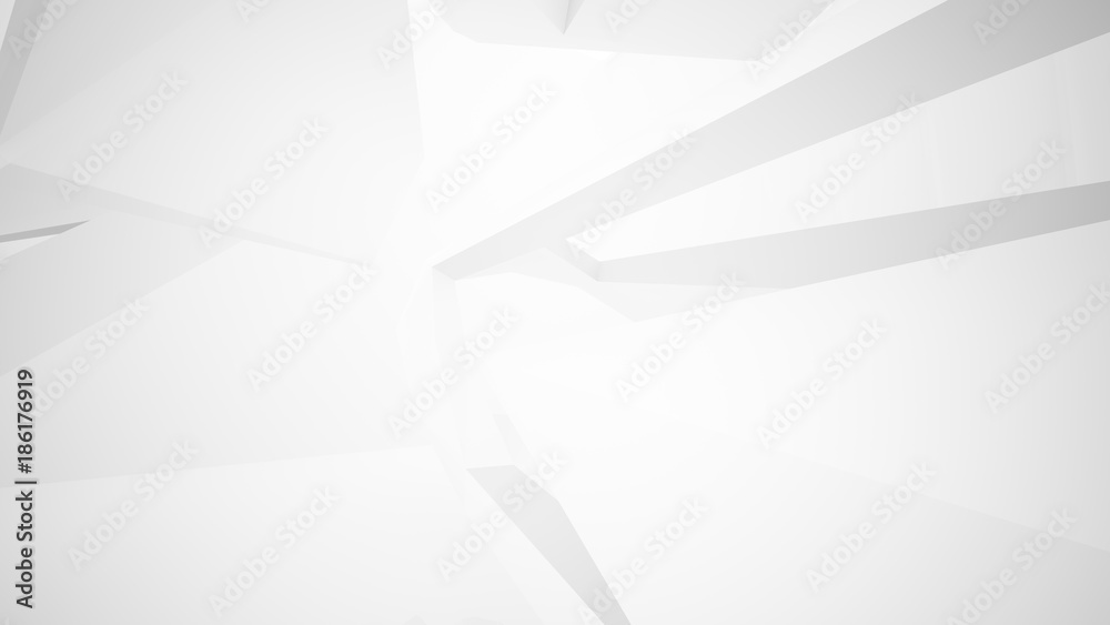 Abstract white interior multilevel public space with window. 3D illustration and rendering. Abstract white interior multilevel public space with window. 3D illustration and rendering.