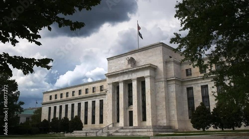 the exterior of the federal reserve building in washington, dc photo