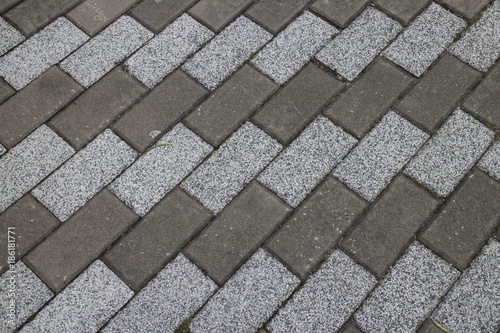 Floor block pattern  pavement