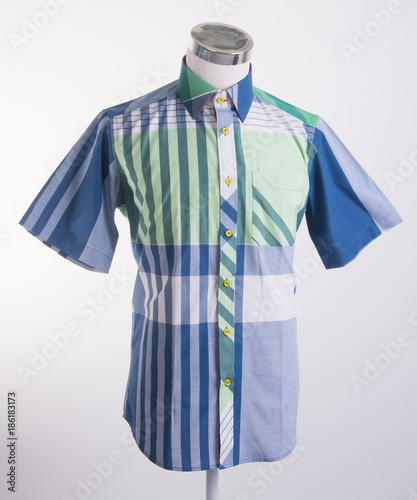 shirt. mens mannequin dressed on a background