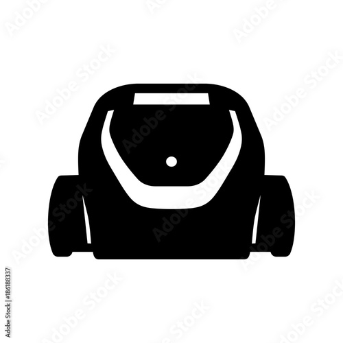 Cleaning machine for swimming pools, shade picture
