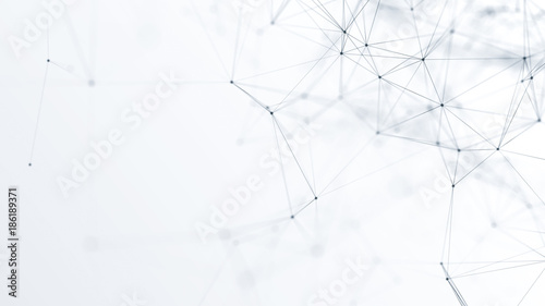 abstract futuristic network on background illustration