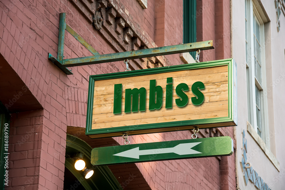 Schild 277 - Imbiss Schild 277 - Imbiss