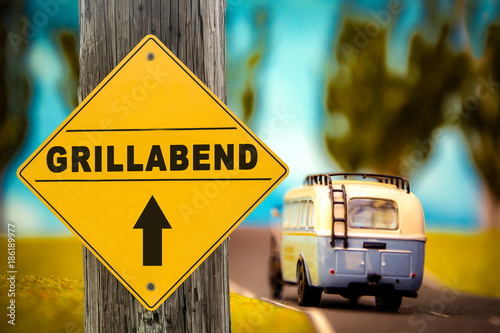 Schild 307 - Grillabend