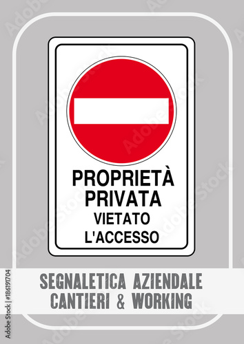 Segnaletica Aziendale - Cantieri & Working