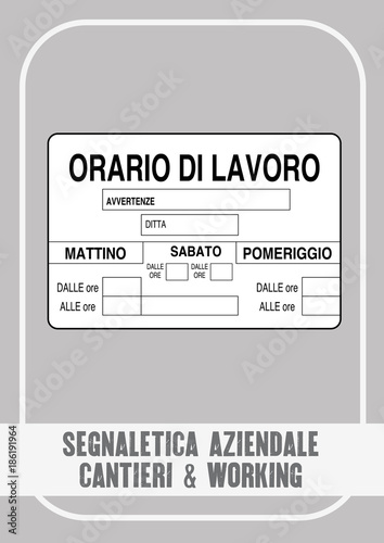 Segnaletica Aziendale - Cantieri & Working