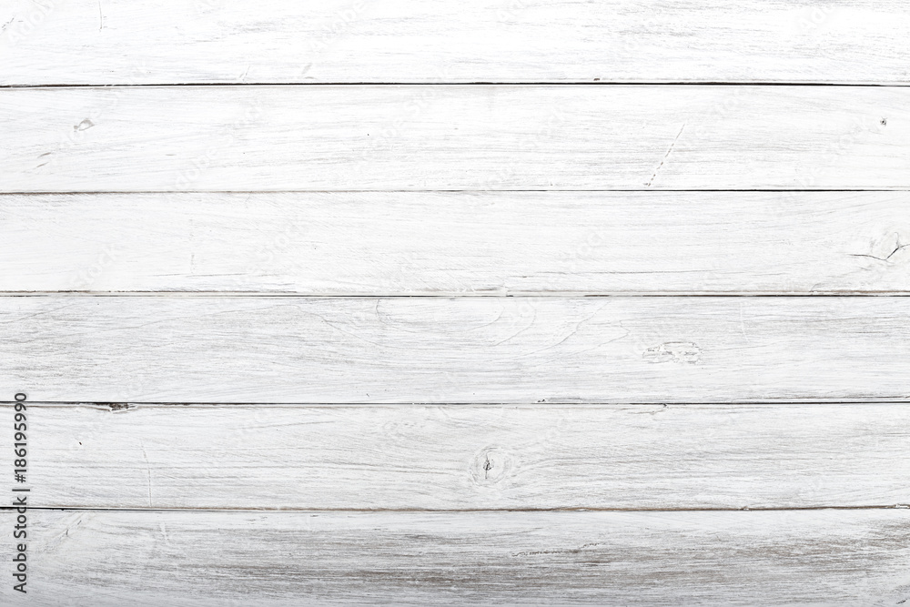 Fototapeta premium white wood plank texture background