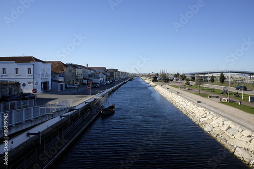 typical city of portugal aveiro