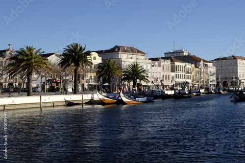 typical city of portugal aveiro