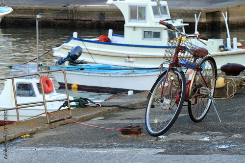 自転車のある風景