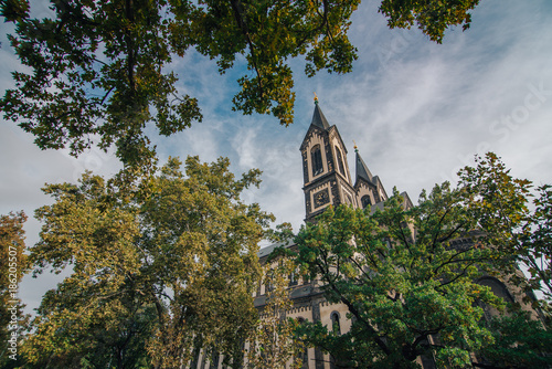 Photography Church of Saints Cyril and Methodius in Prague, Czech republic