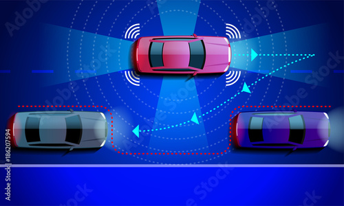 Smart car Parking Assist system parallel Parking
