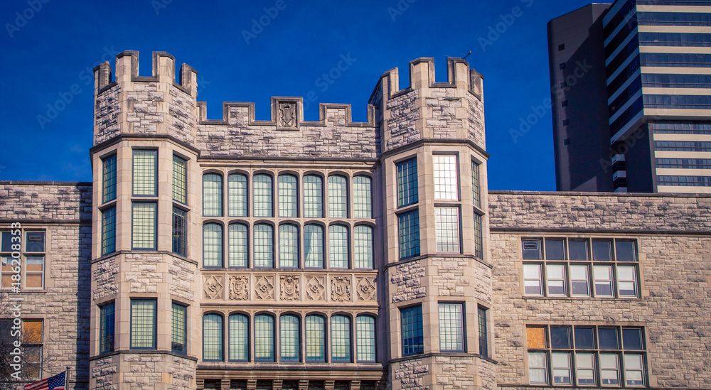 Fototapeta premium building facade in nashville