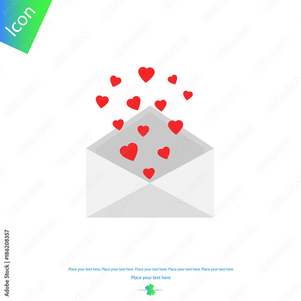 Love letter vector Love letter vector