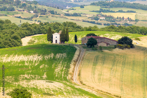 Tuscany hills landscape, Italy