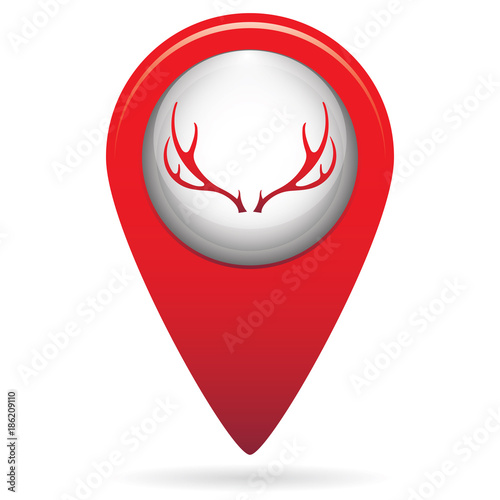 Hunting club logo icon