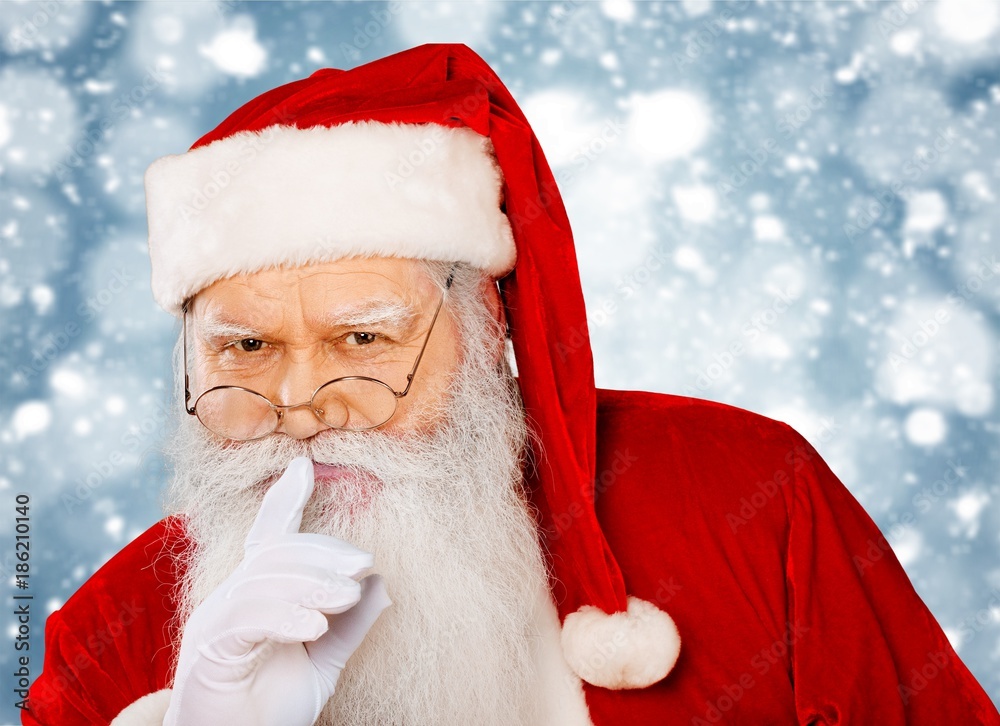 Naklejka premium Santa claus.