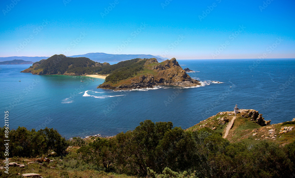Fototapeta premium Cies Island.
