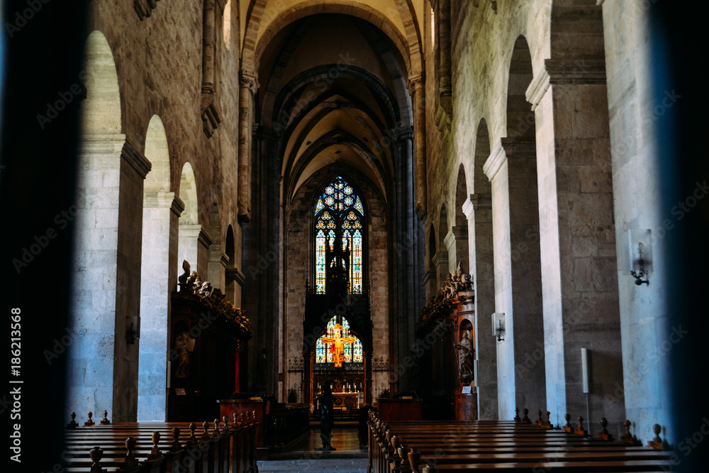 Interior of the Catholic Church