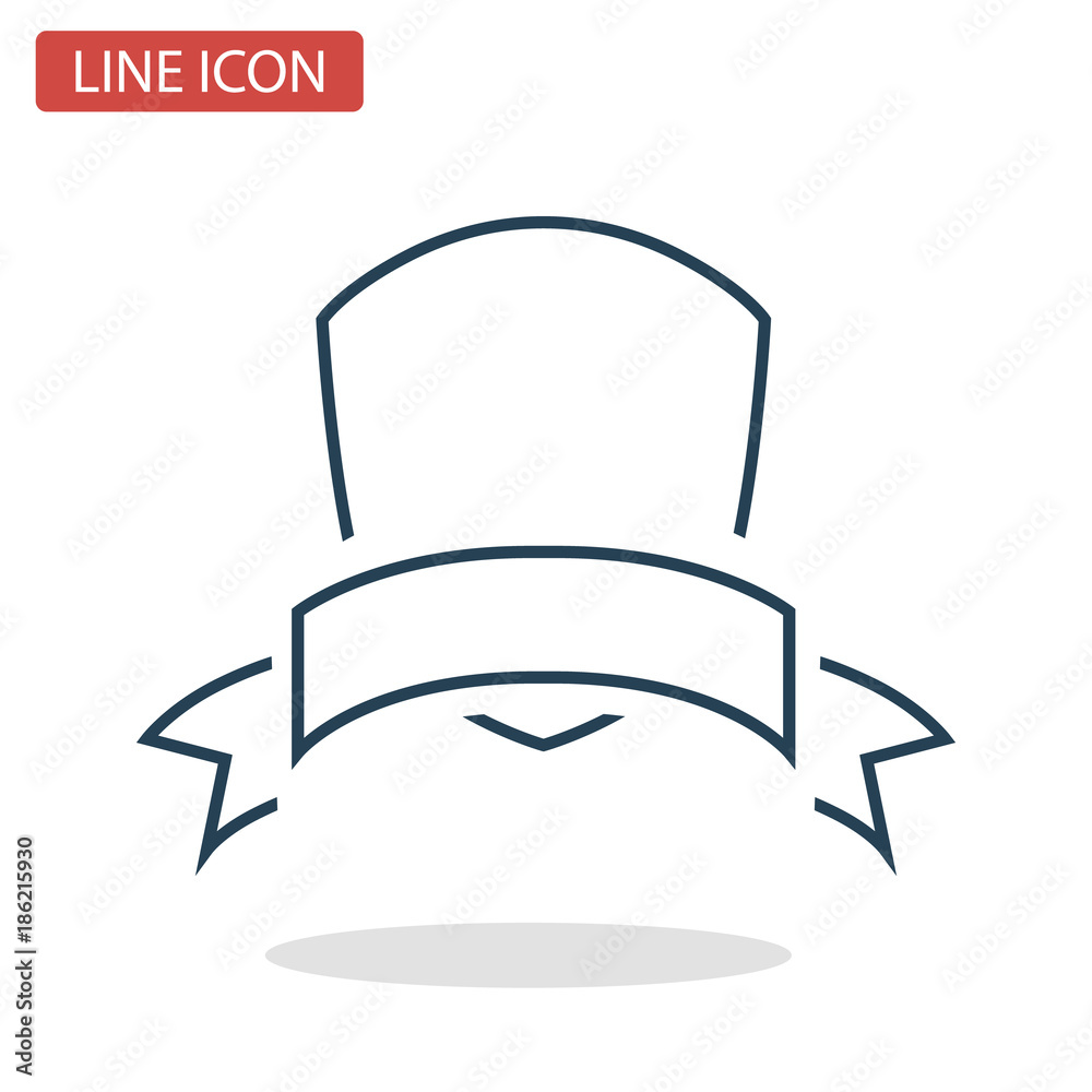 Winner award line icon for web and mobile design Winner award line icon for web and mobile design