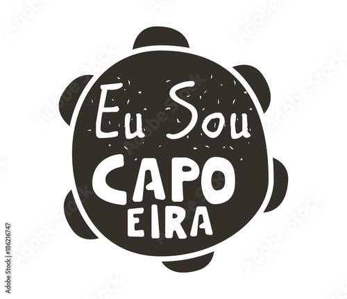 Capoeira music poster