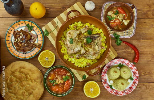 Tapety artystyczne Arabian cuisine