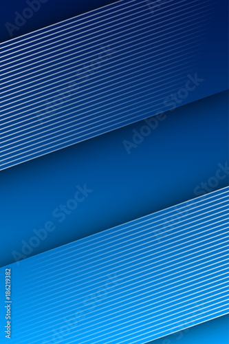 Abstract blue background, diagonal lines. Vector illustration abstract graphic design