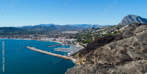 Fototapeta Naklejka Na Ścianę i Meble -  The coast in Javea, Costa blanca, Alicante