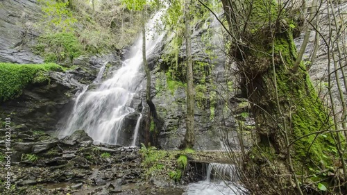Time lapse Cascada en Galicia