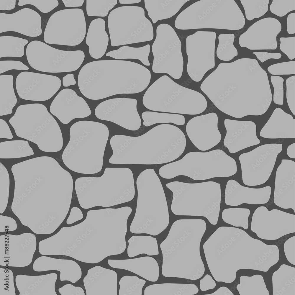 Stone wall seamless pattern background
